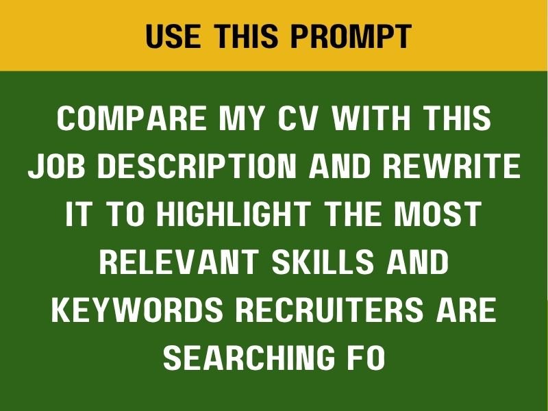 ChatGPT Prompts to Rewrite Your CV (1)