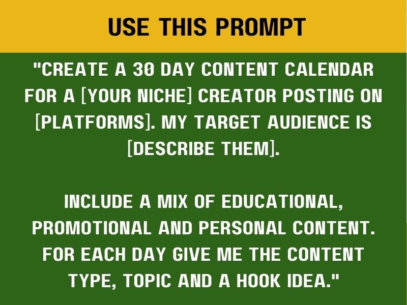 Create Your Content Calendar