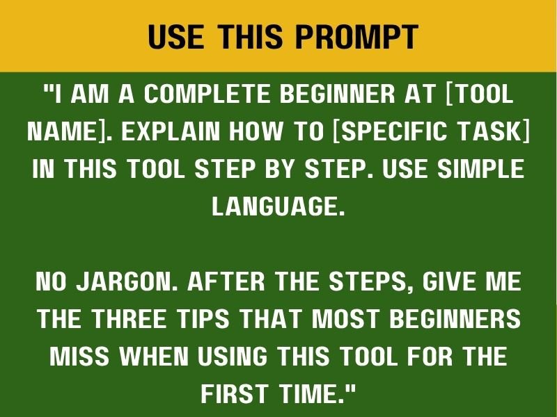 Learn Any Tool Faster