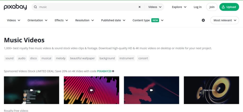 Pixabay Video and Music FREE Resources to Get You Started With Video Editing