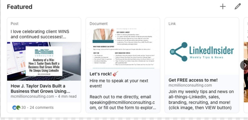 Use Your Featured Section as Your Storefront