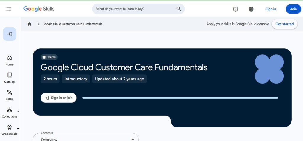 Google – Customer Service Fundamentals