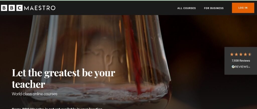 BBC Maestro Free Learning
