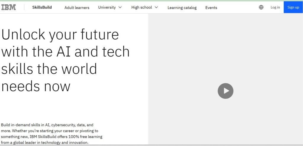 IBM SkillsBuild FREE resources to learn Cybersecurity