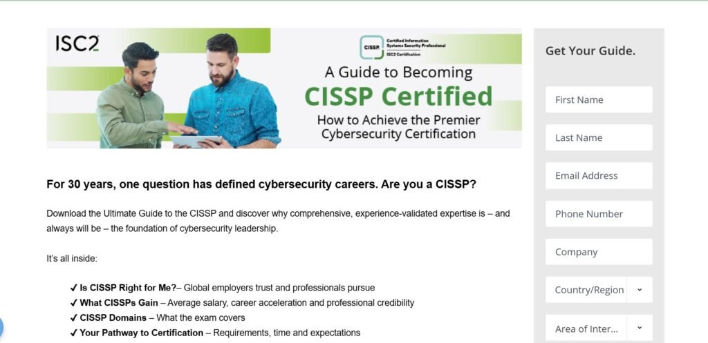 ISC2 Certified in Cybersecurity (CC)