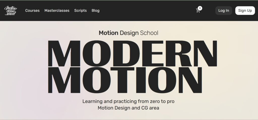 Motion Design School Free Resources