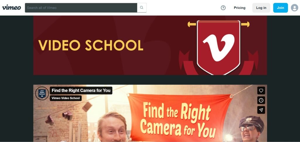 Vimeo Video School