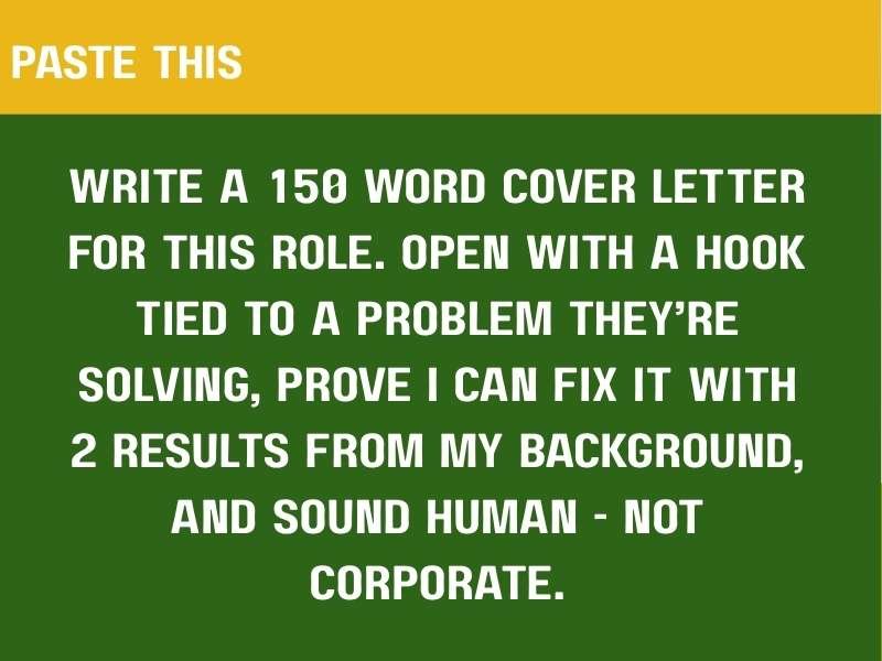 Write a Cover Letter Recruiters Will Actually Read