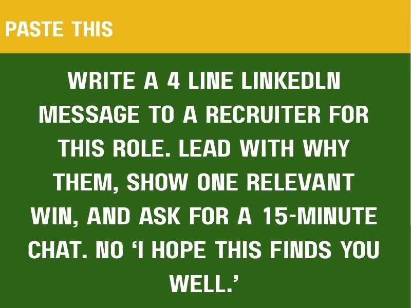 Write a Professional Networking Message