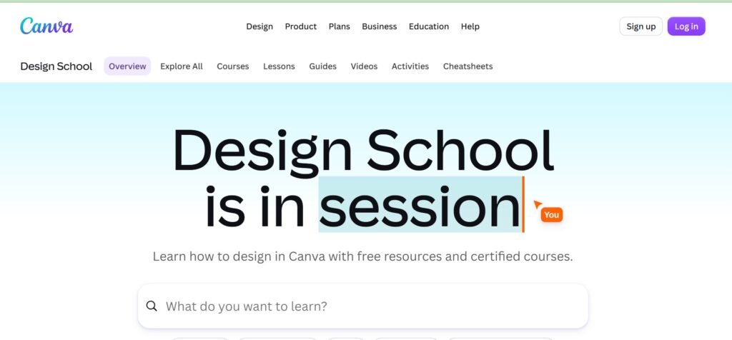Canva Design School