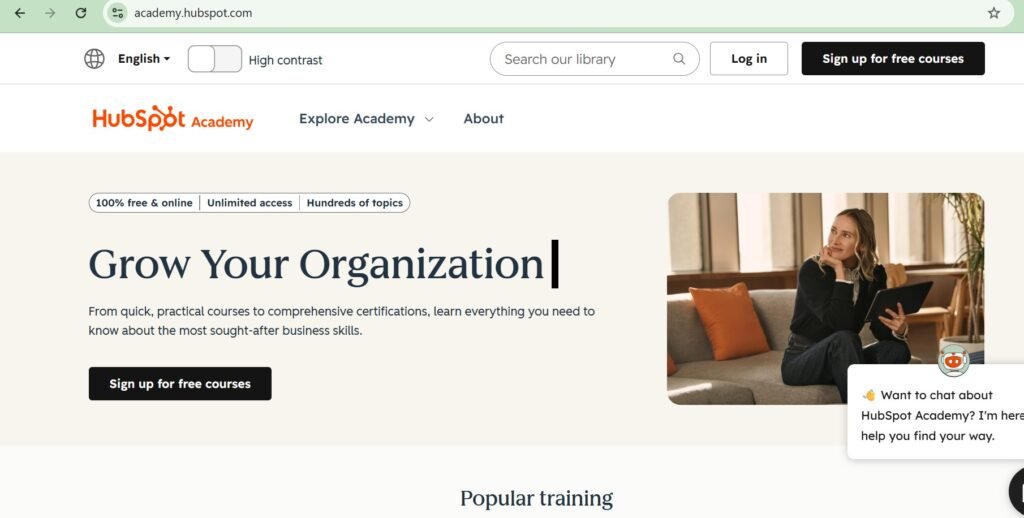 HubSpot Academy