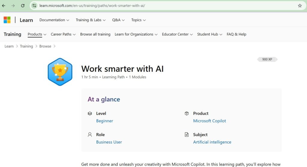 Work Smarter with AI